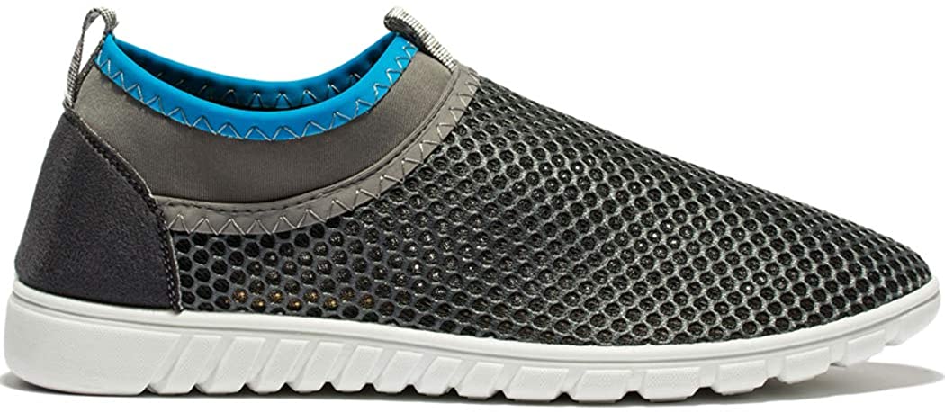 KENSBUY Adi Men's Breathable Running Shoes,Walk,Beach Aqua,Outdoor,Water,Rainy,Exercise,Drive,Athletic Sneakers