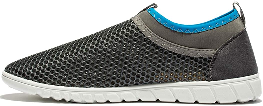 KENSBUY Adi Men's Breathable Running Shoes,Walk,Beach Aqua,Outdoor,Water,Rainy,Exercise,Drive,Athletic Sneakers